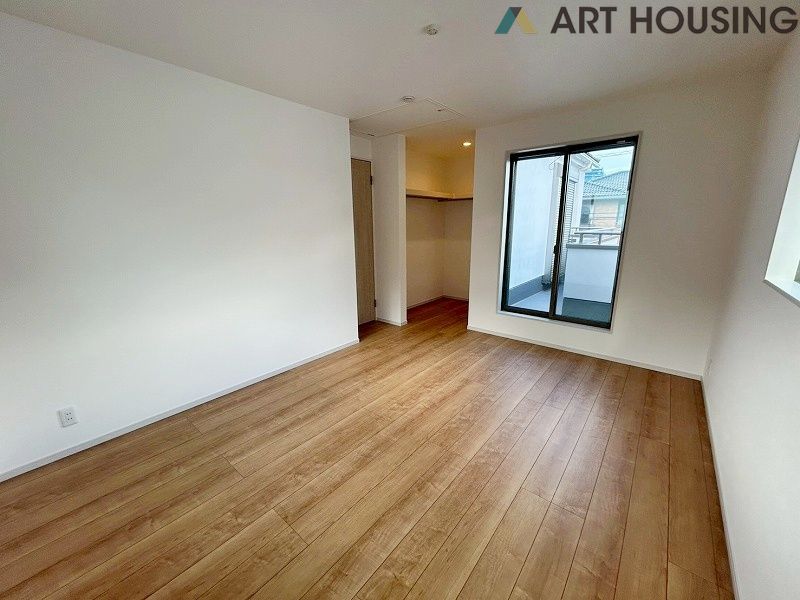 寝室 - 使い勝手のいい寝室です