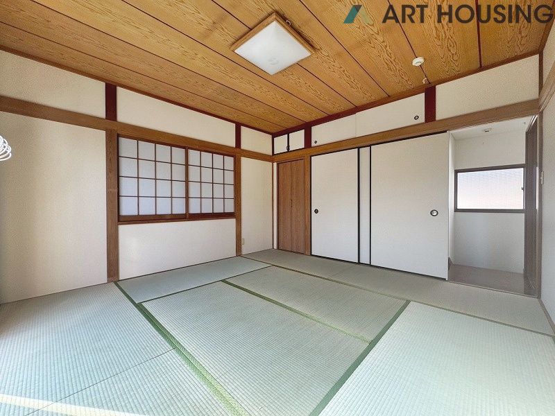 明るい和室です