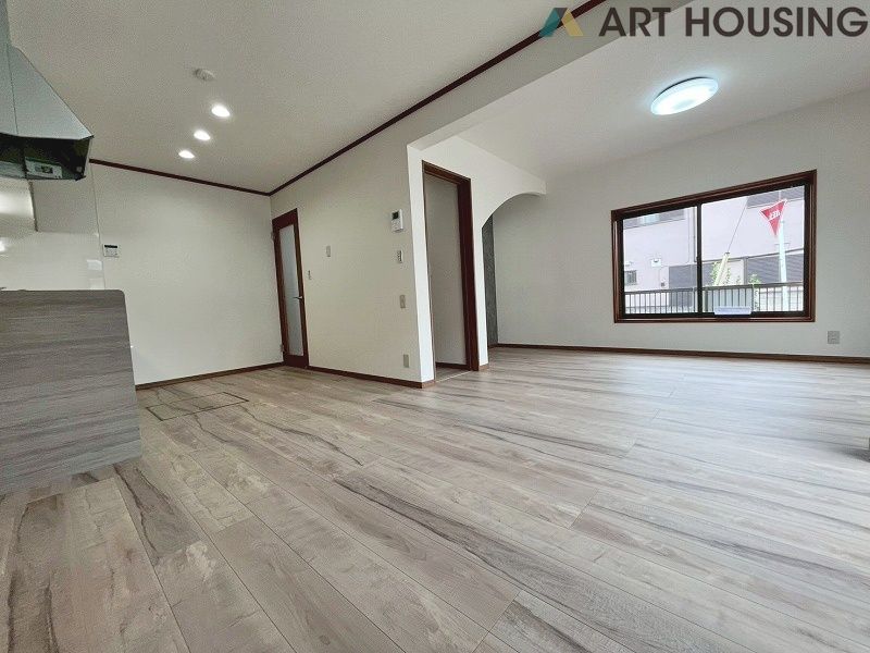 開放的なリビングです