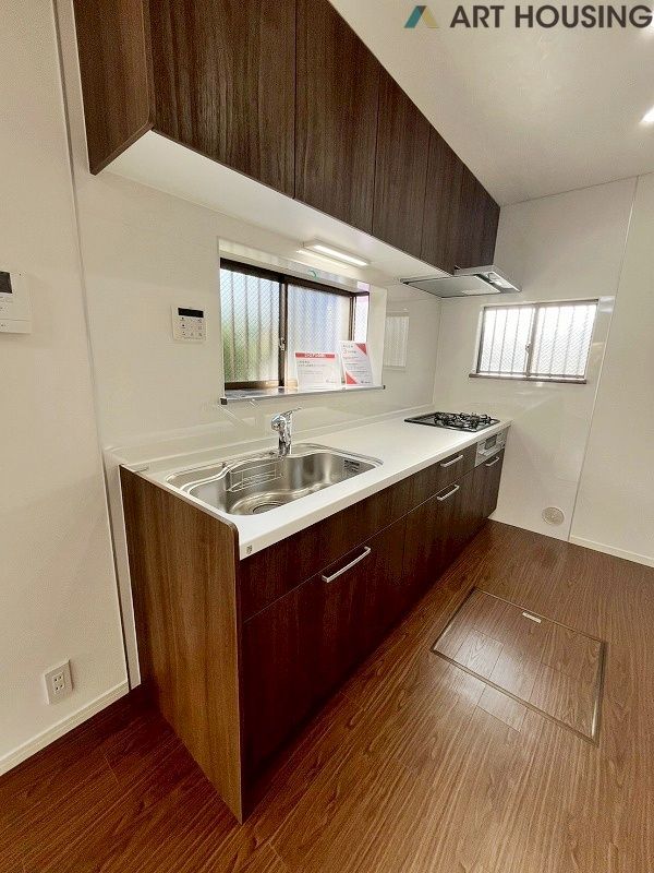 キッチン - コンパクトなキッチンで掃除もラクラク