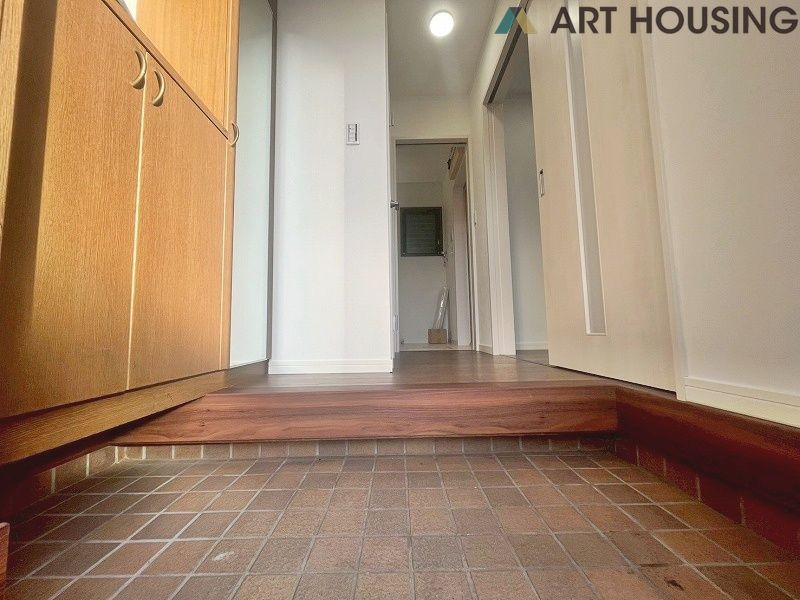 玄関 - シンプルで使いやすい玄関です