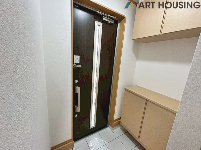 玄関 - 落ち着いた玄関です