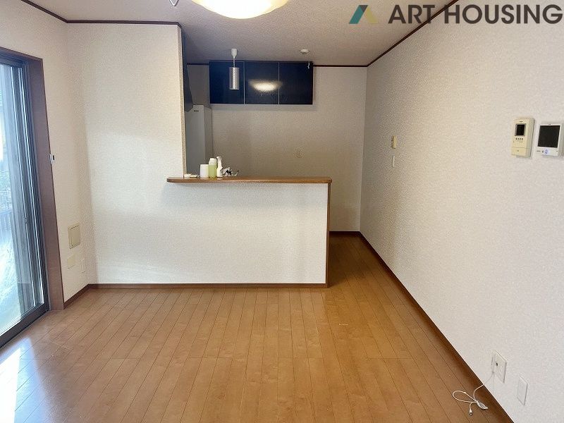 配膳・片付けがしやすいカウンターキッチン♪