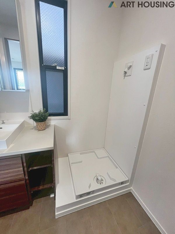 洗濯機置場です