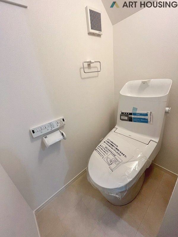 トイレ - 清潔感のあるトイレです