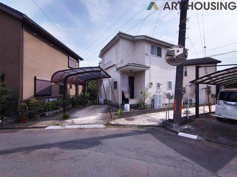 前面道路含む現地写真です