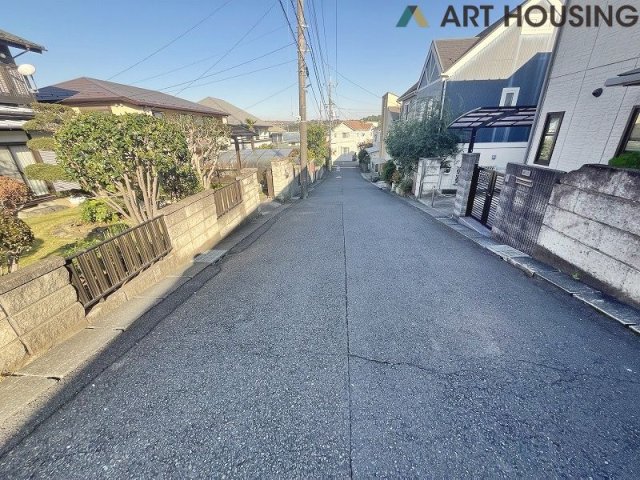 前面道路含む現地写真です