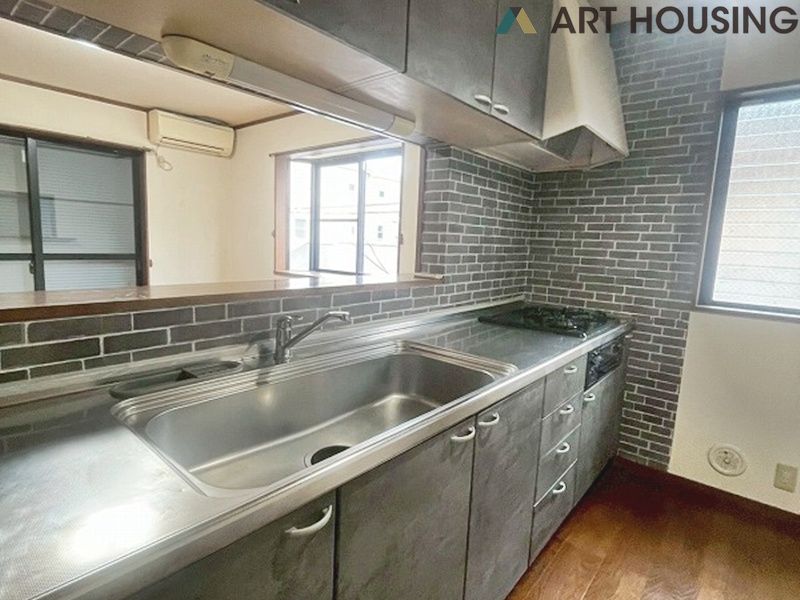 キッチン - お料理をしながら会話を楽しめる対面キッチン♪