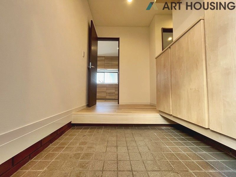 玄関 - シンプルで使いやすい玄関です