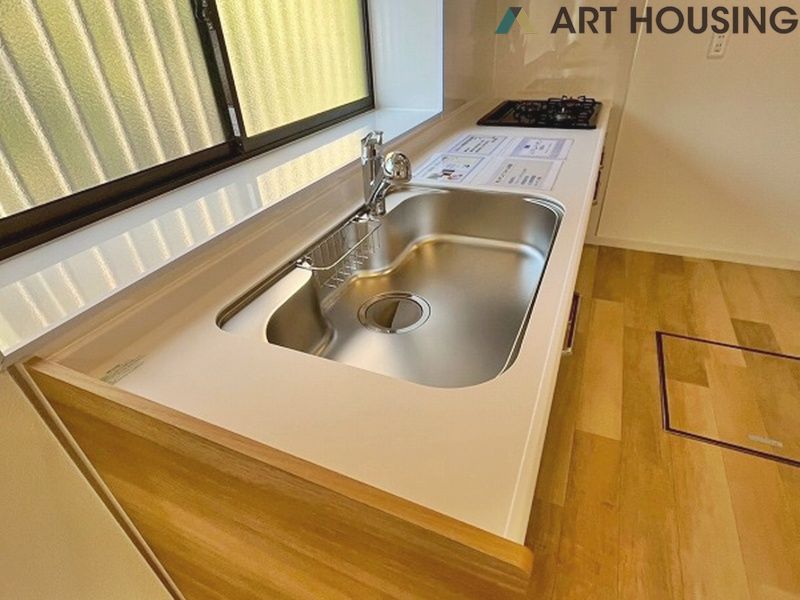 キッチン - コンパクトなキッチンで掃除もラクラク