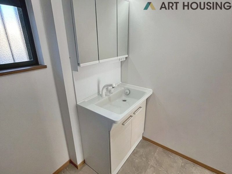 洗面 - 独立洗面台で身支度をすべて済ませてしまいましょう