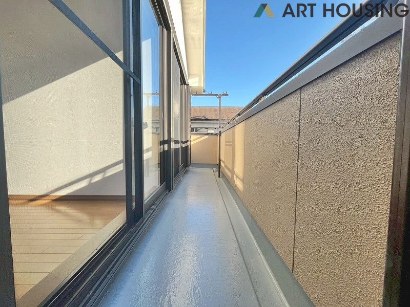 バルコニー - 陽当たり良好なバルコニーです