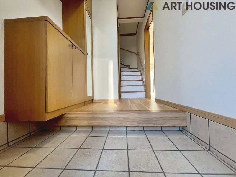 玄関 - 毎日通る玄関はこちらです