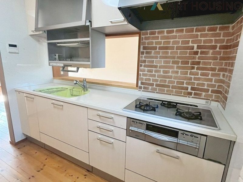 キッチン - お料理をしながら会話を楽しめる対面キッチン