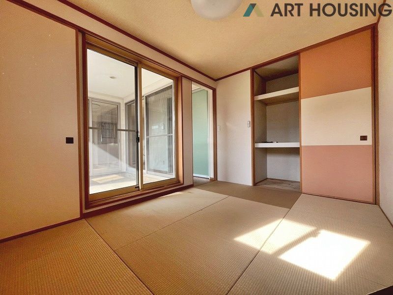 家事やキッズスペース、来客用のお部屋としても重宝する和室です