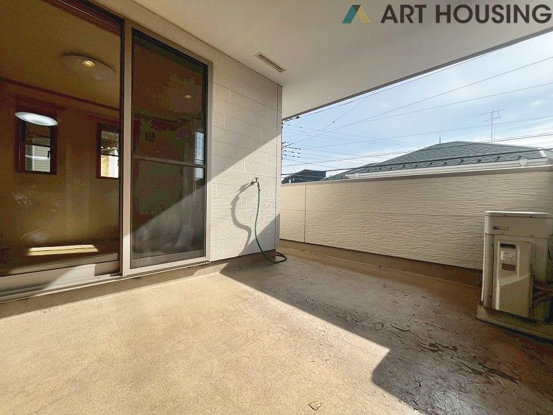 バルコニー - 落ち着いた時間を過ごせるバルコニーです