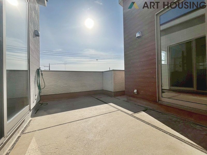 バルコニー - 落ち着いた時間を過ごせるバルコニーです