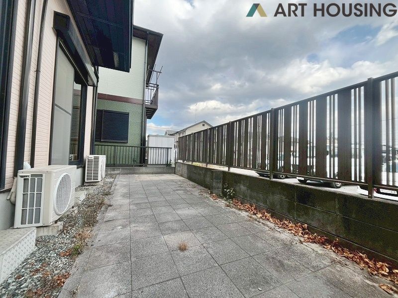 お庭で自由な時間を過ごせます