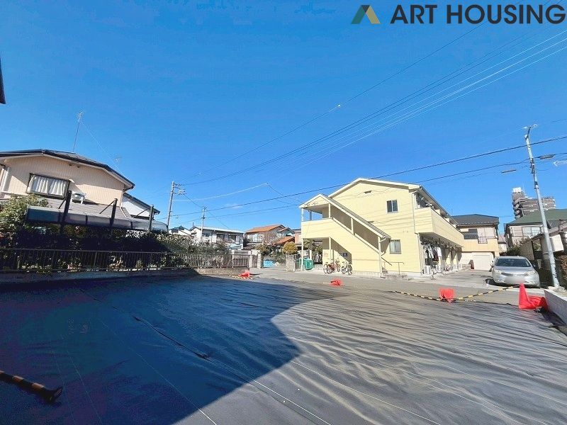 外観 - 接道間口12.9mで開放感有!