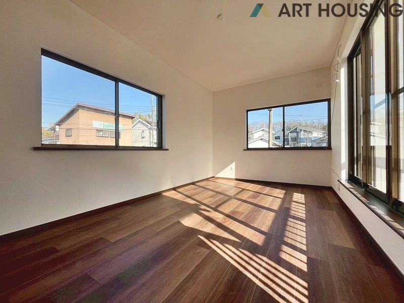 寝室 - 開放的な寝室です