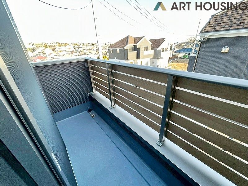 バルコニー - 落ち着いた時間を過ごせるバルコニーです