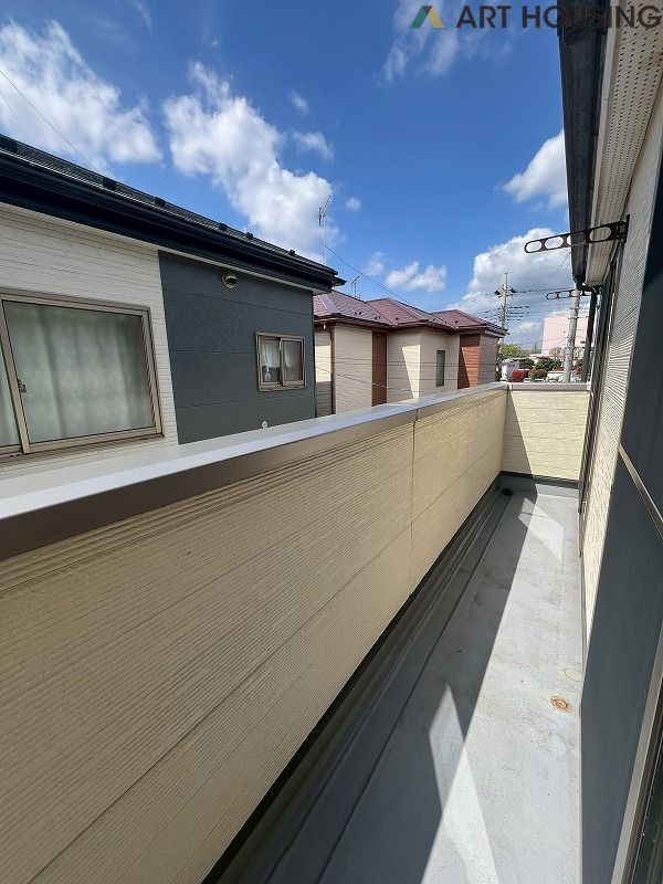 バルコニー - 2部屋から出入りできる2WAYバルコニー