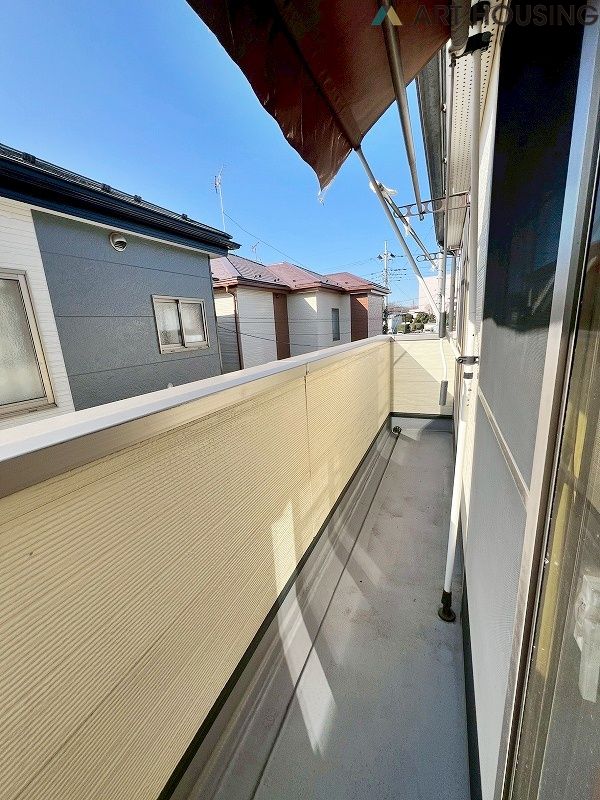 バルコニー - 2部屋から出入りできる2WAYバルコニー