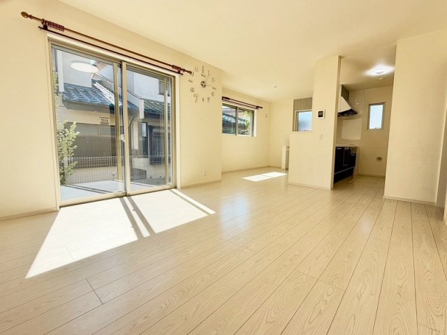 ゆったり過ごせるリビングです
